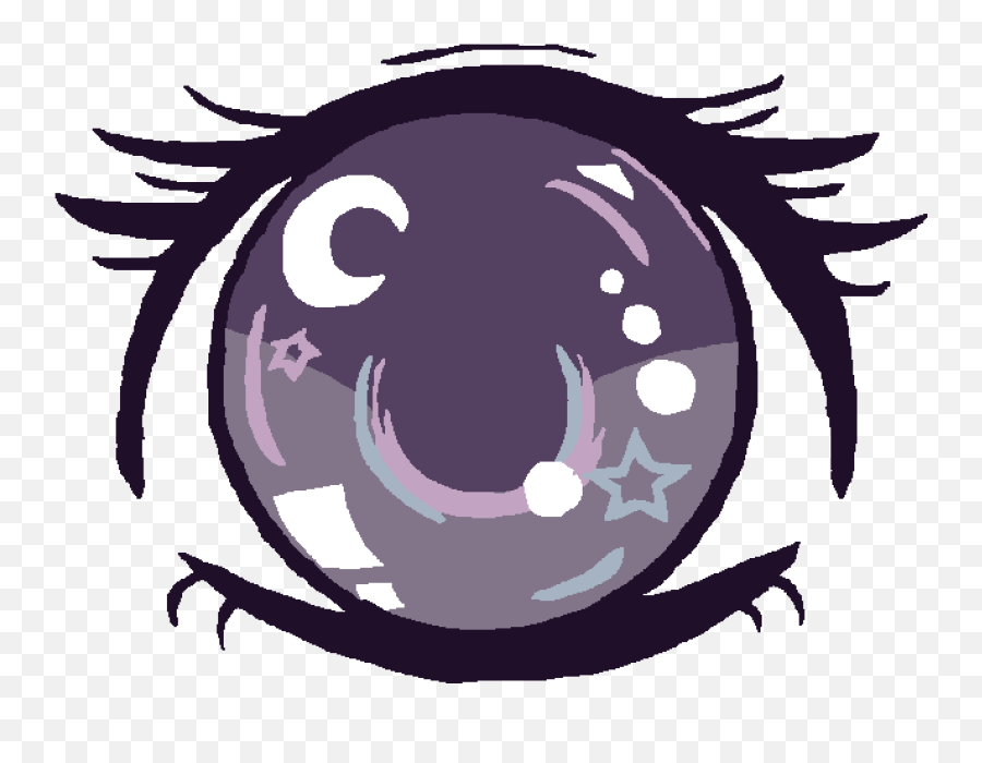 Pixilart - Cyclops Eye By Kellexi2004 Drawn Cyclops Eye Drawing Emoji,Closed Eye Emoticon -emoji