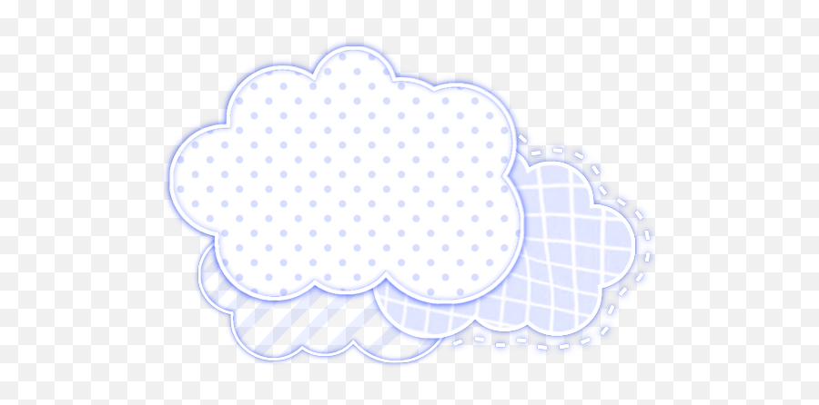 Dot Emoji,Thinking Cloud Emoji