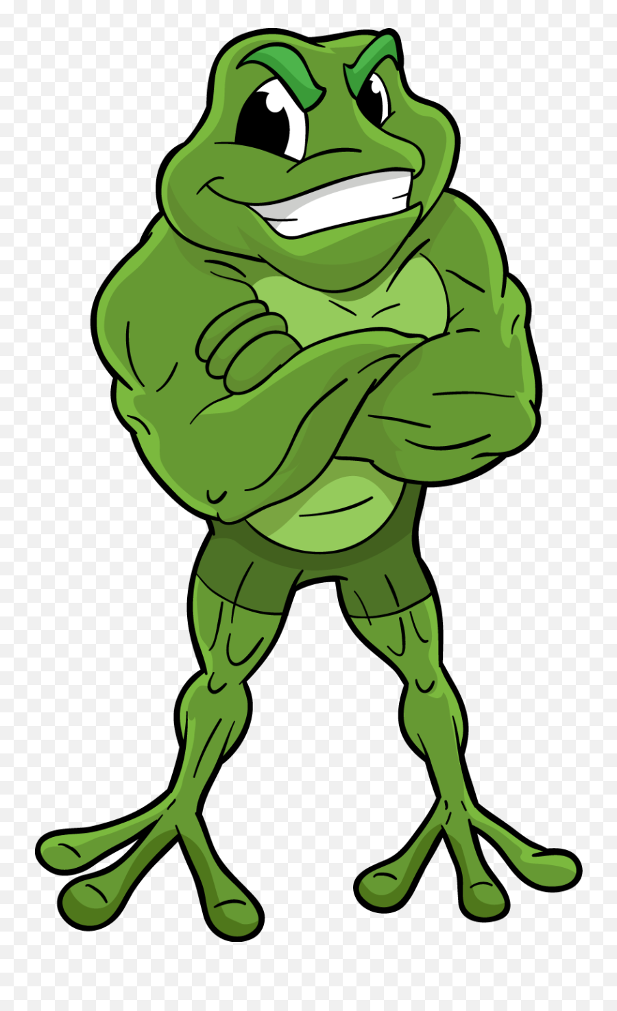 Fighting Frog - Clip Art Library Cartoon Frog Emoji,Fighting Emoticons Animated