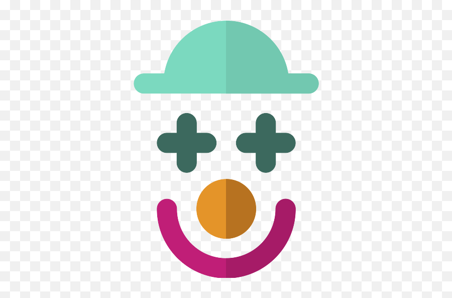 Clown Vector Svg Icon - Happy Emoji,Clown Text Emoticon