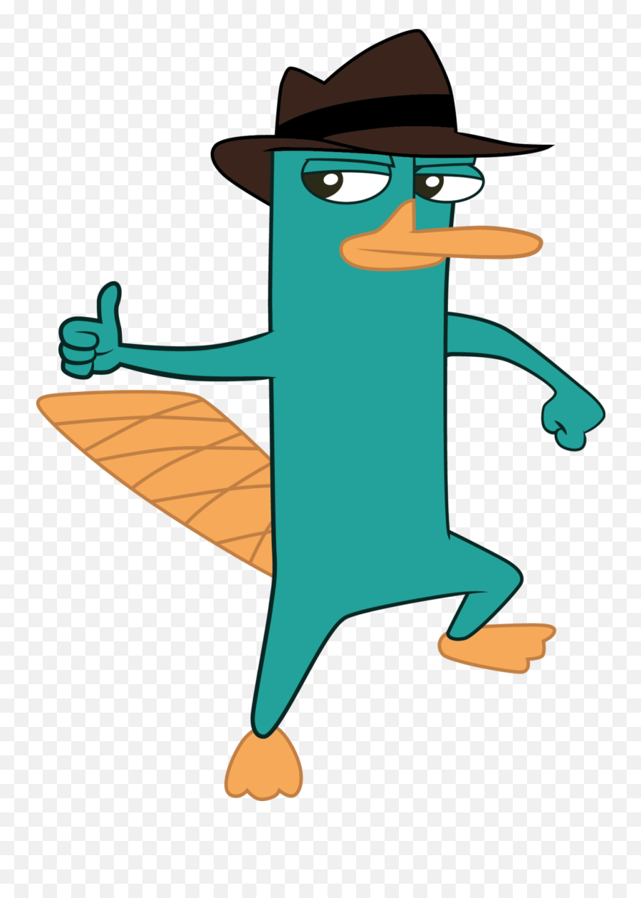 Perry The Platypus Thumbs Up - Perry The Platypus Png Emoji,Platypus Emoji