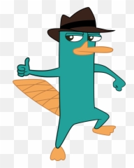 Perry The Platypus Thumbs Up - Perry The Platypus Png Emoji,Platypus Emoji