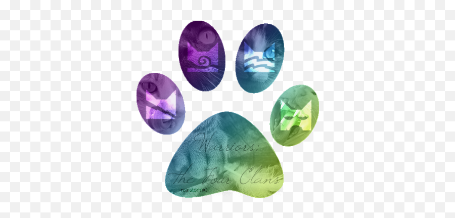 About Warrior Cats - Light Green Dog Paw Emoji,Warrior Cats Emotions