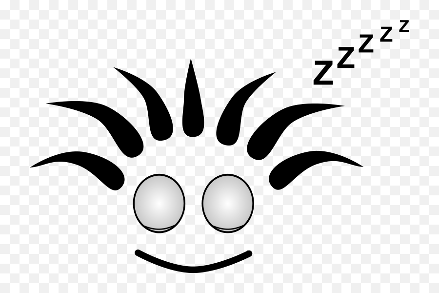Sleeping Png - Sad Cartoon Face 1322710 Vippng Emoji,Good Sleep Emoticon Black And White