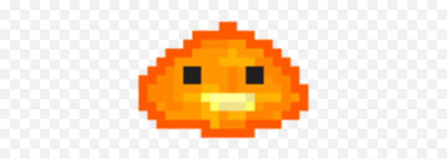 Orange Jelly - Digital Heart Vector Emoji,Beady Eyes Emoticon