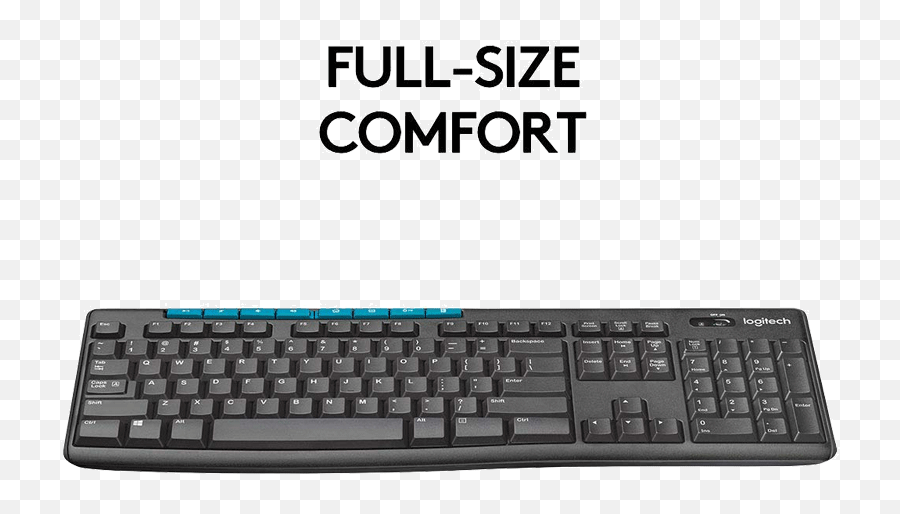 Logitech Wireless Keyboard And Mouse Combo Mk275 Black - Logitech Mk200 Wireless Keyboard And Mouse Combo Emoji,Logitech K260 Emojis