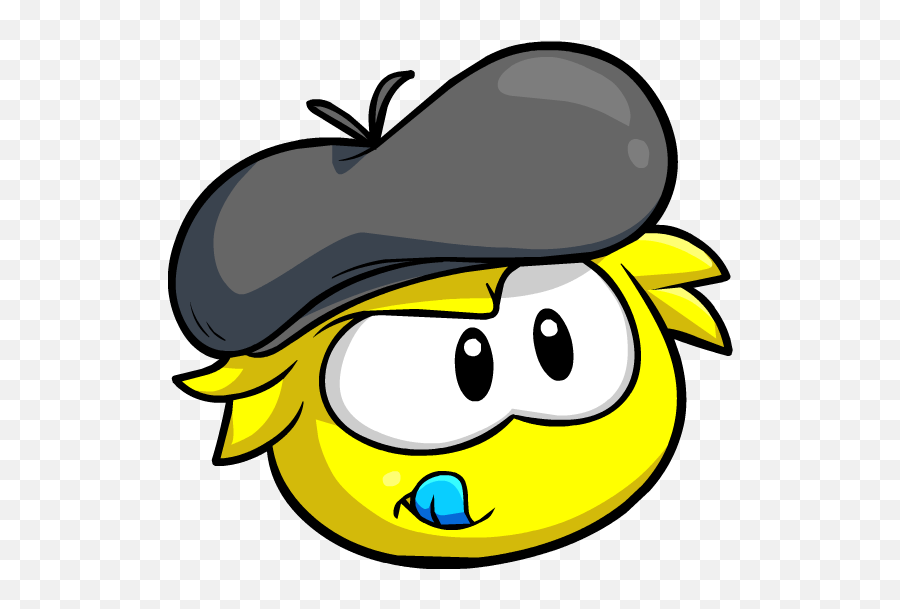 Cp - Club Penguin Yellow Puffle Emoji,Viking Helmet Emoji