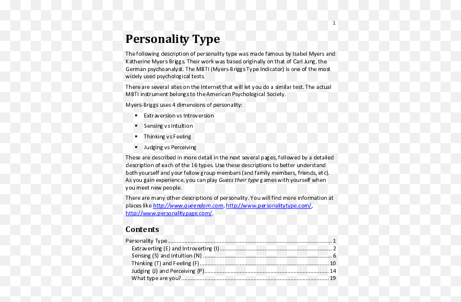 Pdf Personalitytype Contents - Academiaedu Emoji,Entp Humour Emotions