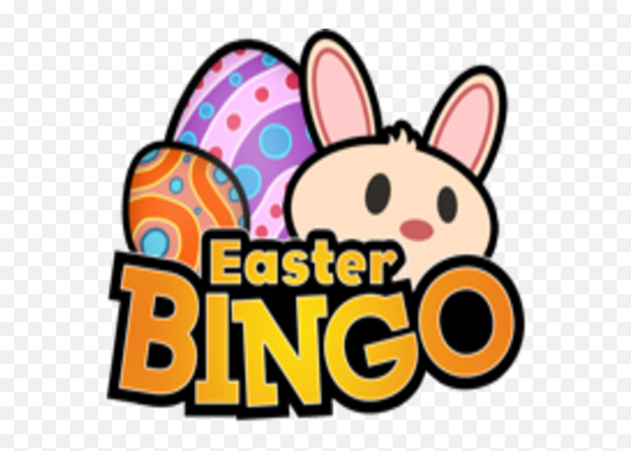 Easter Bingo Sign Clipart - Full Size Clipart 5240262 Emoji,Easter Bunny Text Emoticon
