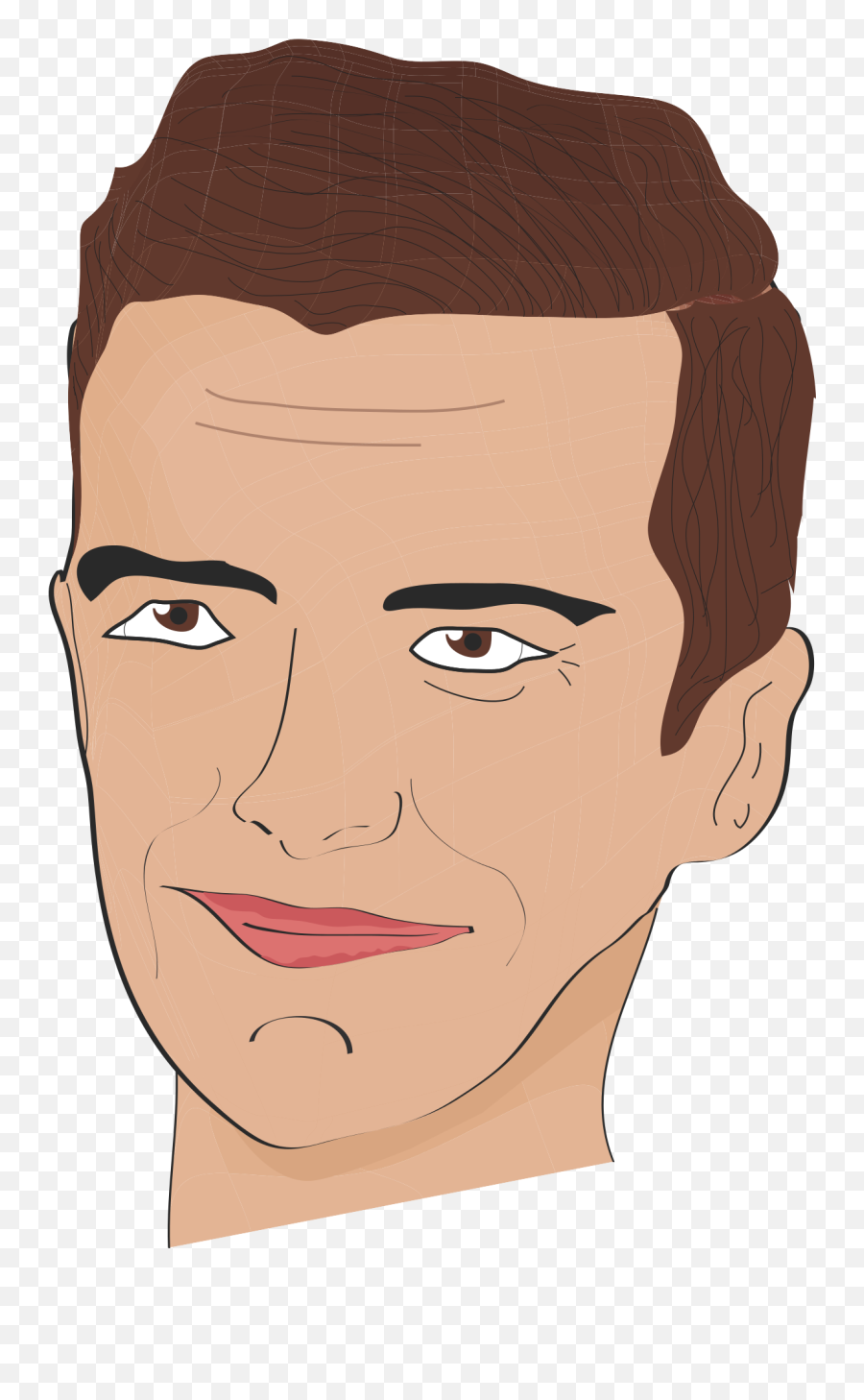 Clipart Of Sad Face Man Free Image Download Emoji,Eyebrow Emotions Clipart Black