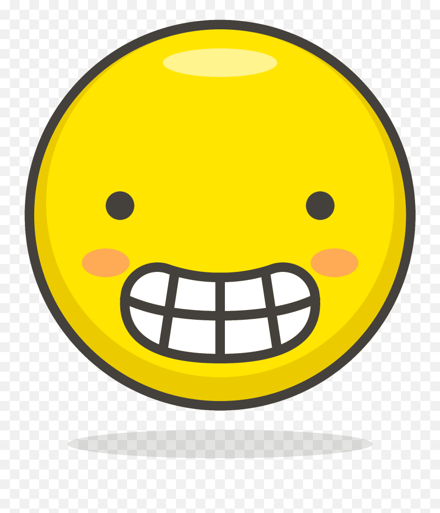 Grinning Squinting Face Emoji Clipart Free Download - Releived Face,Emoji Face