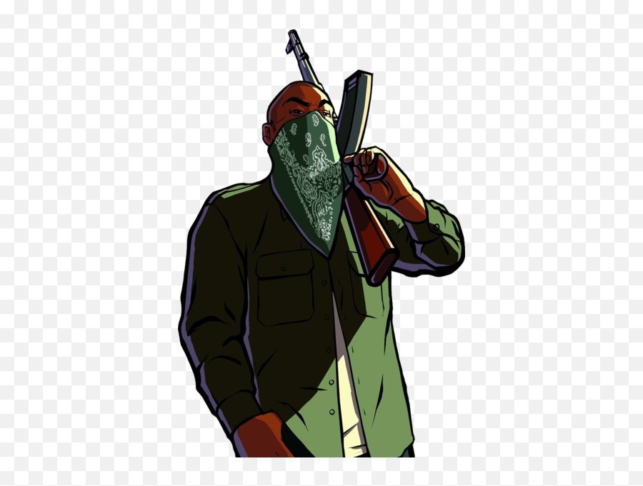 Scarface With Ak - 47 Psd Official Psds Png De Gta San Andreas Emoji,Ak 47 Emoji