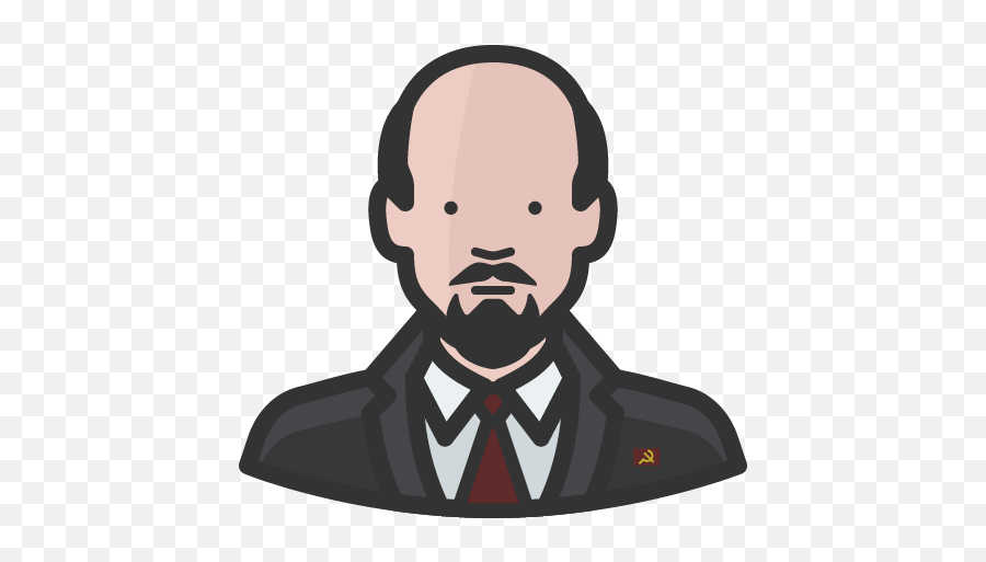 Vladimir Lenin Icon - Cartoon Vladimir Lenin Drawing Emoji,Lenin Emoji