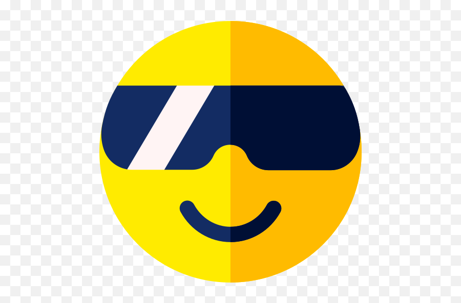 Sunglasses - Free Smileys Icons Happy Emoji,Sunglass Emoji Snap