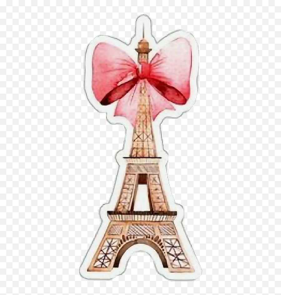 Paris Sticker Girl Emoji Sticker By Spaceispikachu - Eiffel Tower,Tower Emoji