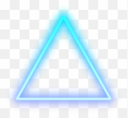 Blue Triangle Neon Gradient Sticker - Vertical Emoji,Blue Triangle Emoji