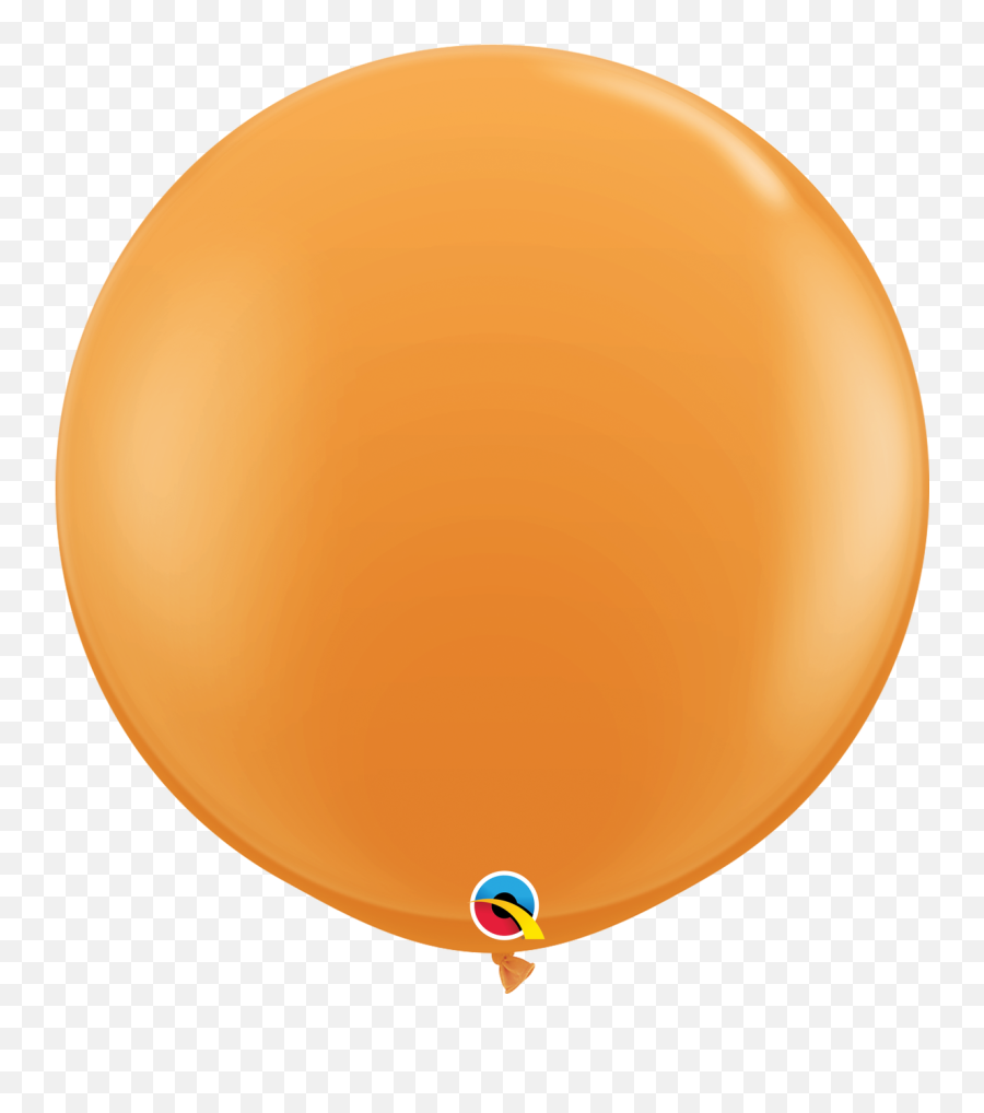 Qualatex Orange Latex Balloons 2 Ct Emoji,Latex Emojis