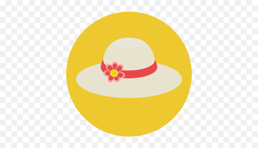 Summer Hat Icon U2013 Free Download Png And Vector - Sunhat Clipart Emoji,Summer Emoji Png