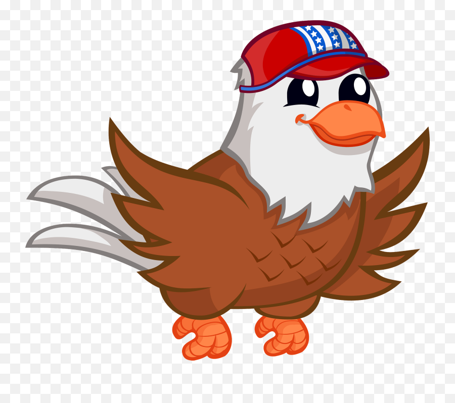 Bald Eagle Cartoon Png U0026 Free Bald Eagle Cartoonpng - Cute Eagle Cartoon Png Emoji,Bald Emoji