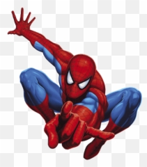 Superhero Clipart Spiderman - Spiderman Edible Cake Topper Emoji,Spiderman Emojis