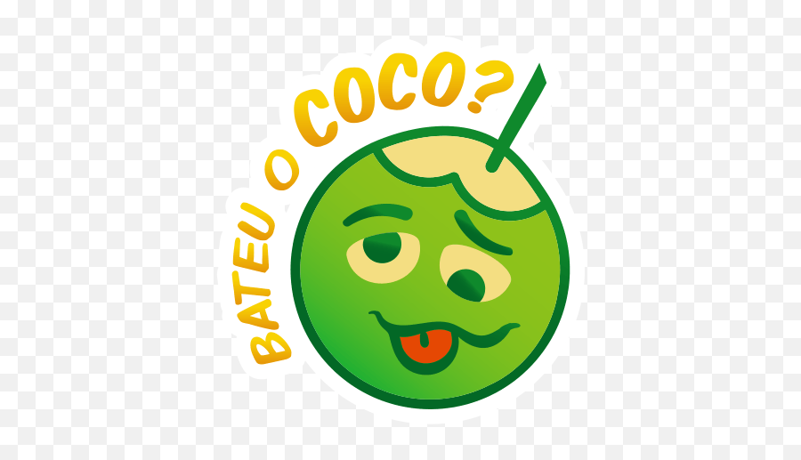 Quiosque Da Alegria Criação Da Marca - Tatuisse Happy Emoji,Emoticon Coco