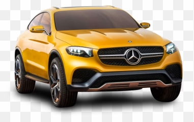 Yellow Mercedes Benz Glc Coupe Car Png - Mercedes Yellow Car Emoji,Mercedes Benz Emoji