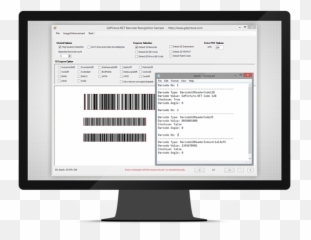 Gdpicture - Monitor With Qr Code Emoji,1d Emoji