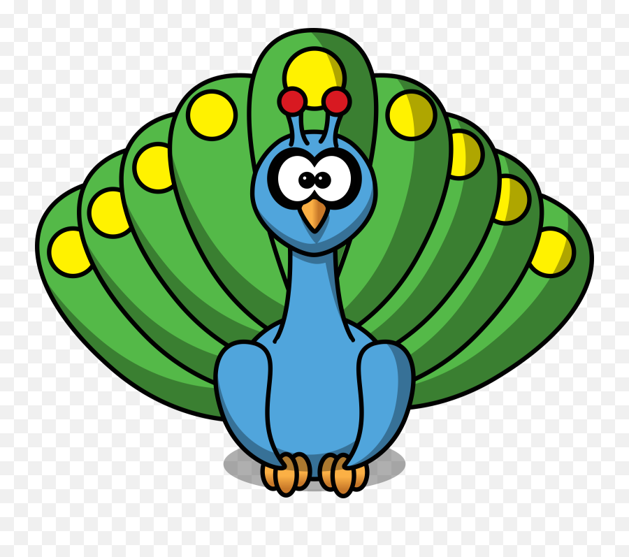 Peacock Clipart Free Clipart Images 2 - Cartoon Clipart Peacock Emoji,Peacock Emoji