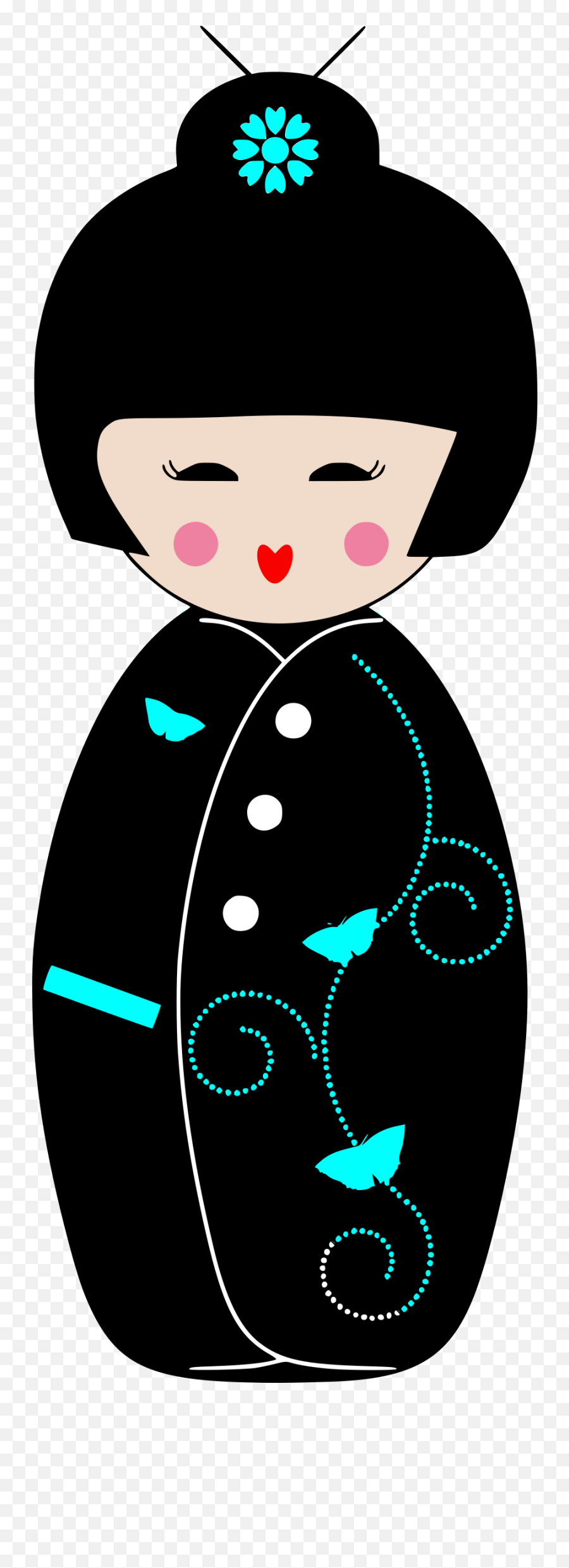 Big Image - Chinese Dolls Emoji,Japanese Hug Emoji