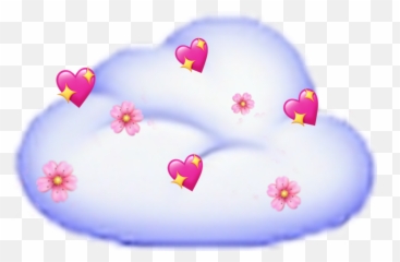 Tumblr Corazones Sticker - Girly Emoji,Emojis With Flowers In Beach Background