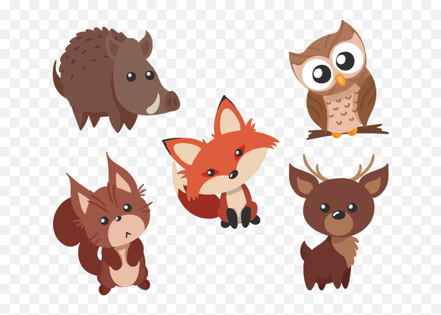Cute Animals Vector Material Waibo Png Download - 687562 Cute Animals Vector Png Emoji,Nibba Emoji