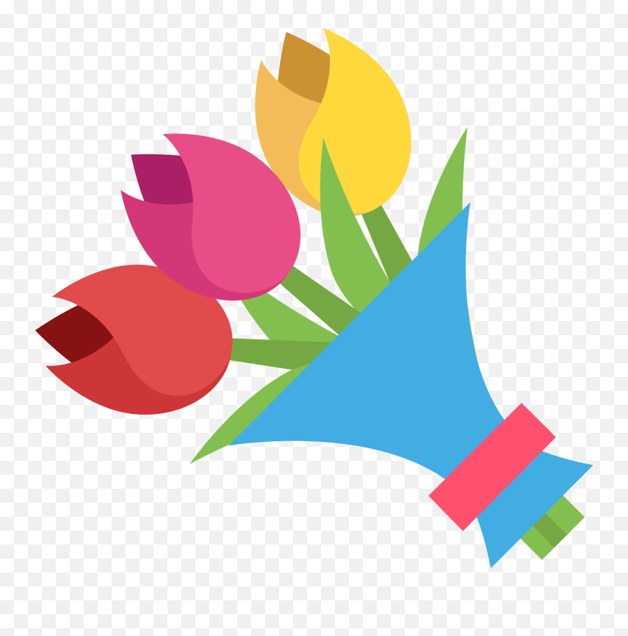 Bouquet Emoji Clipart - Good And Bad Smell,Flower Bouquet Emoji