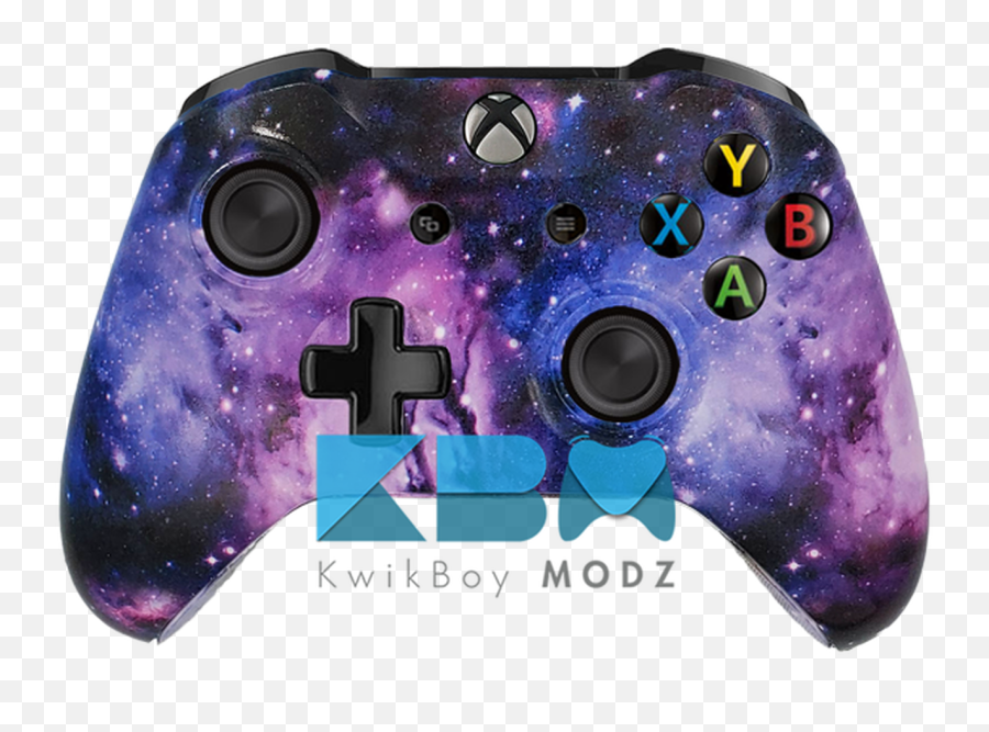 Custom Galaxy Xbox One Controller - Xbox Metallic Purple Controller Emoji,How To Put Emojis On Xbox One Profile