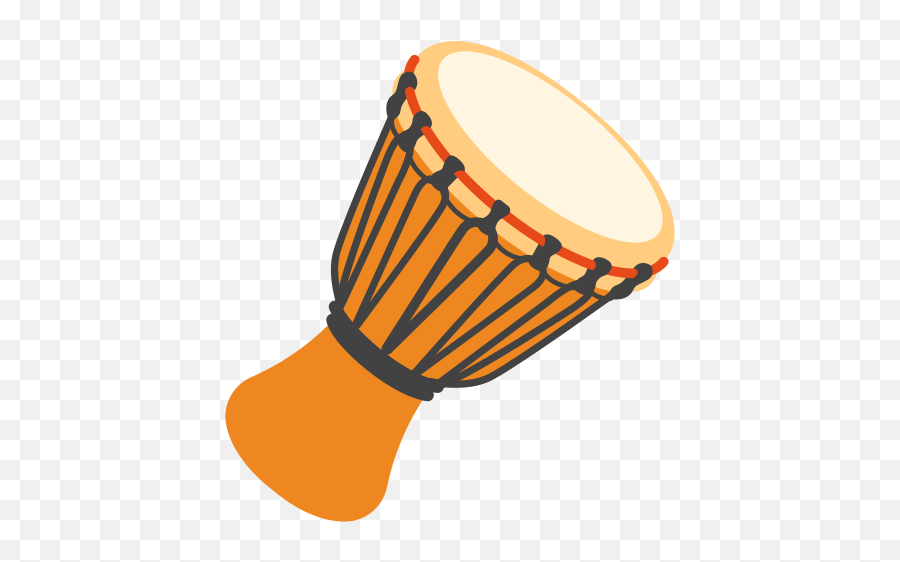 Long Drum Emoji - Emoticone Djembe,Drum Emoji