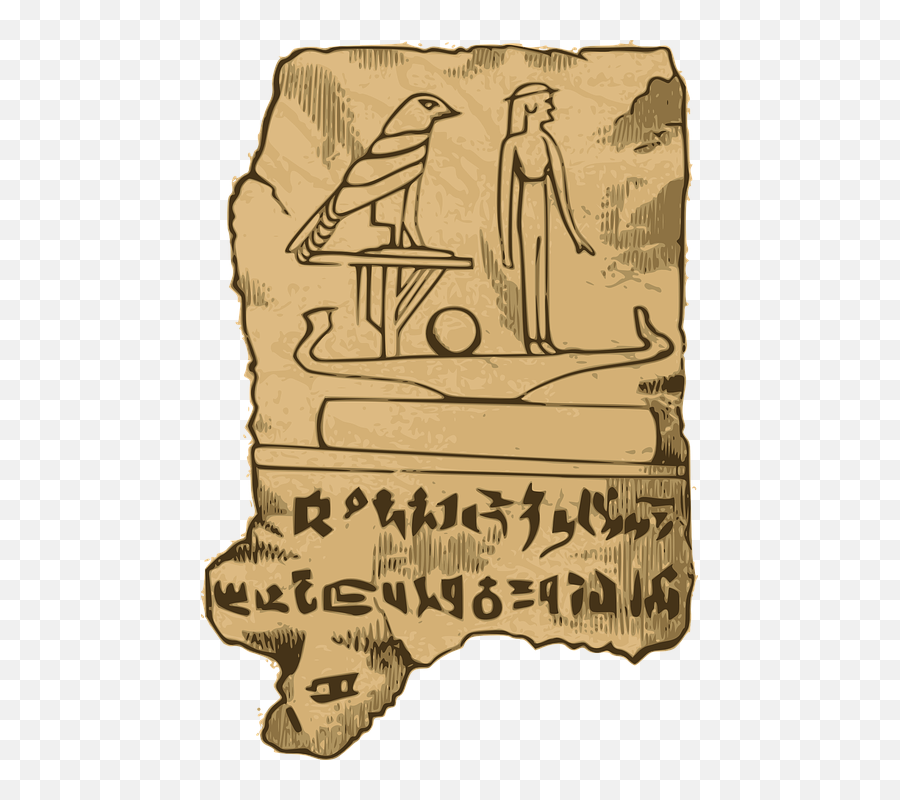 Ancient Egyptian Tablet Clip Art Image - Clay Tablets Icon Png Emoji,Penis Egypt Emoji