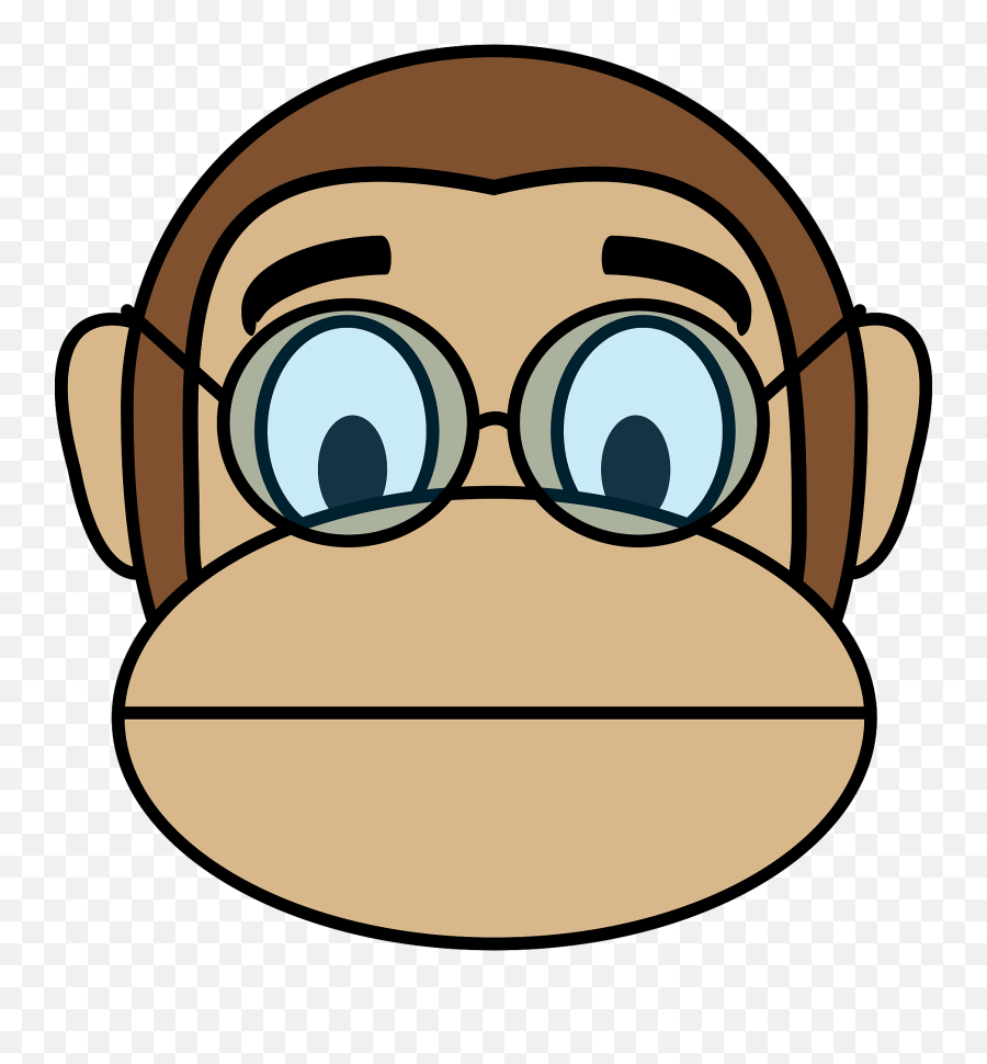 Big Image - Caricatura Imágenes De Monos Emoji,Monkey Emoji Png