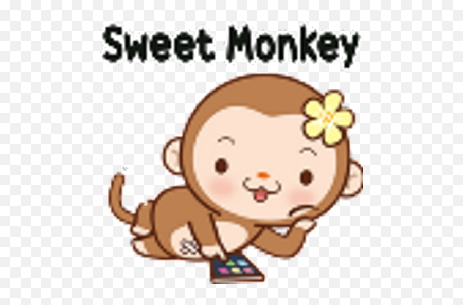 Sticker Maker - Emojis Cute Kawaii By Cs Happy,Pictures Of Cute Emojis Of A Lot Of Monkeys