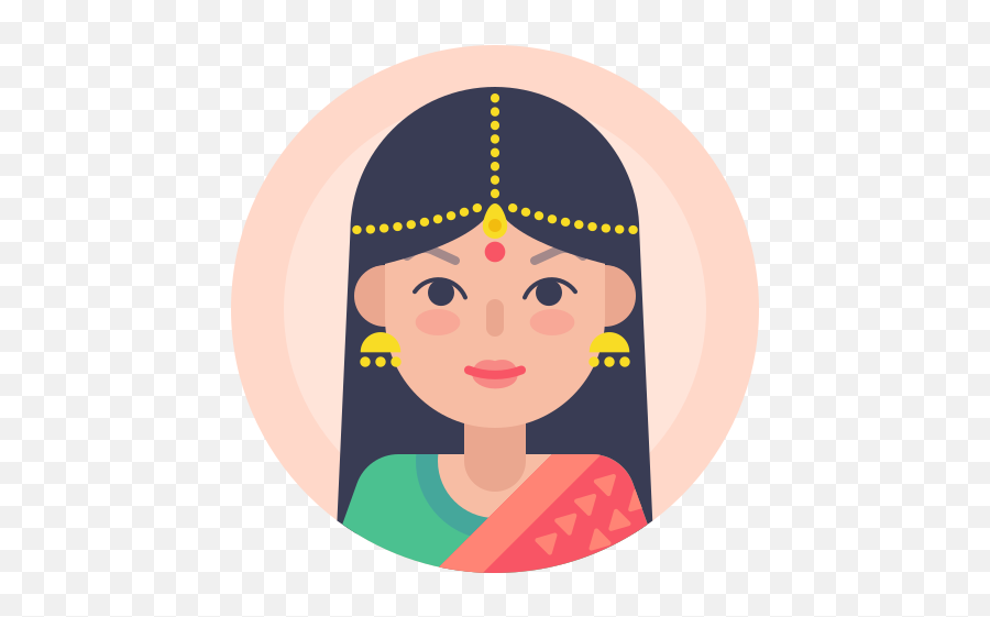 Avatar Hindi Indian Woman Free Icon Of Xmas Giveaway - Indian Woman Icon Emoji,Hindi Emoticons