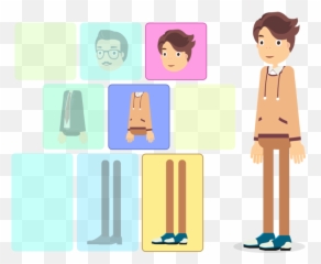 Cartoon Character Maker - Online Characters Animated Emoji,Change In Character Emotion Animation