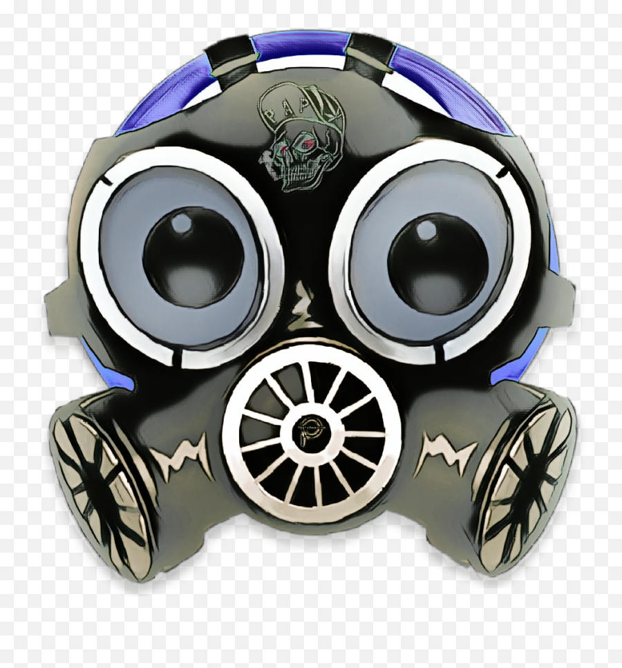 Emoji Gasmask Sticker - Dot,Where Is The Gas Emoji