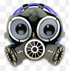 Emoji Gasmask Sticker - Dot,Where Is The Gas Emoji