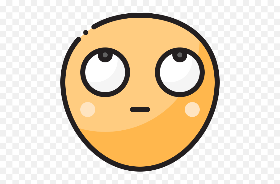 Rolling Eyes - Free Smileys Icons Happy Emoji,Eyes Rolling Emoticon Png