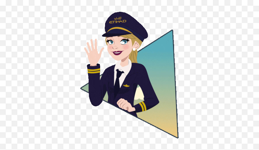 Top 9 Skills Required To Become A Cabin Crew Member - Flight Attendant Animated Gif Emoji,Emotion Salute Gif