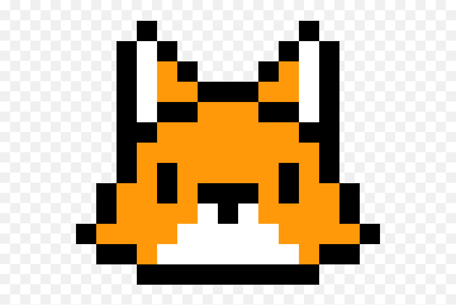 1 Million Pixel Nft - Fox Pixel Art Emoji,Pixel Fox Emojis