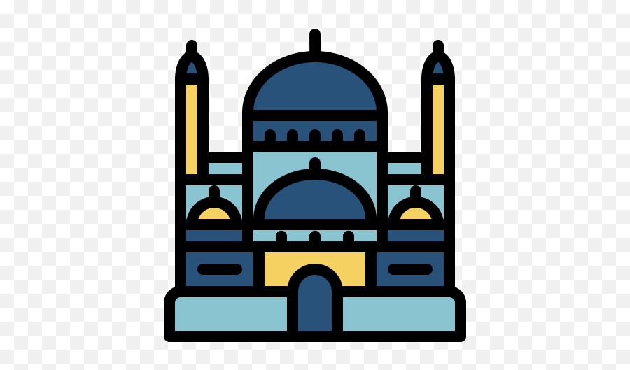 Islam Ramadan Kareem Outline - Religion Emoji,Fb Emoticons Masjid