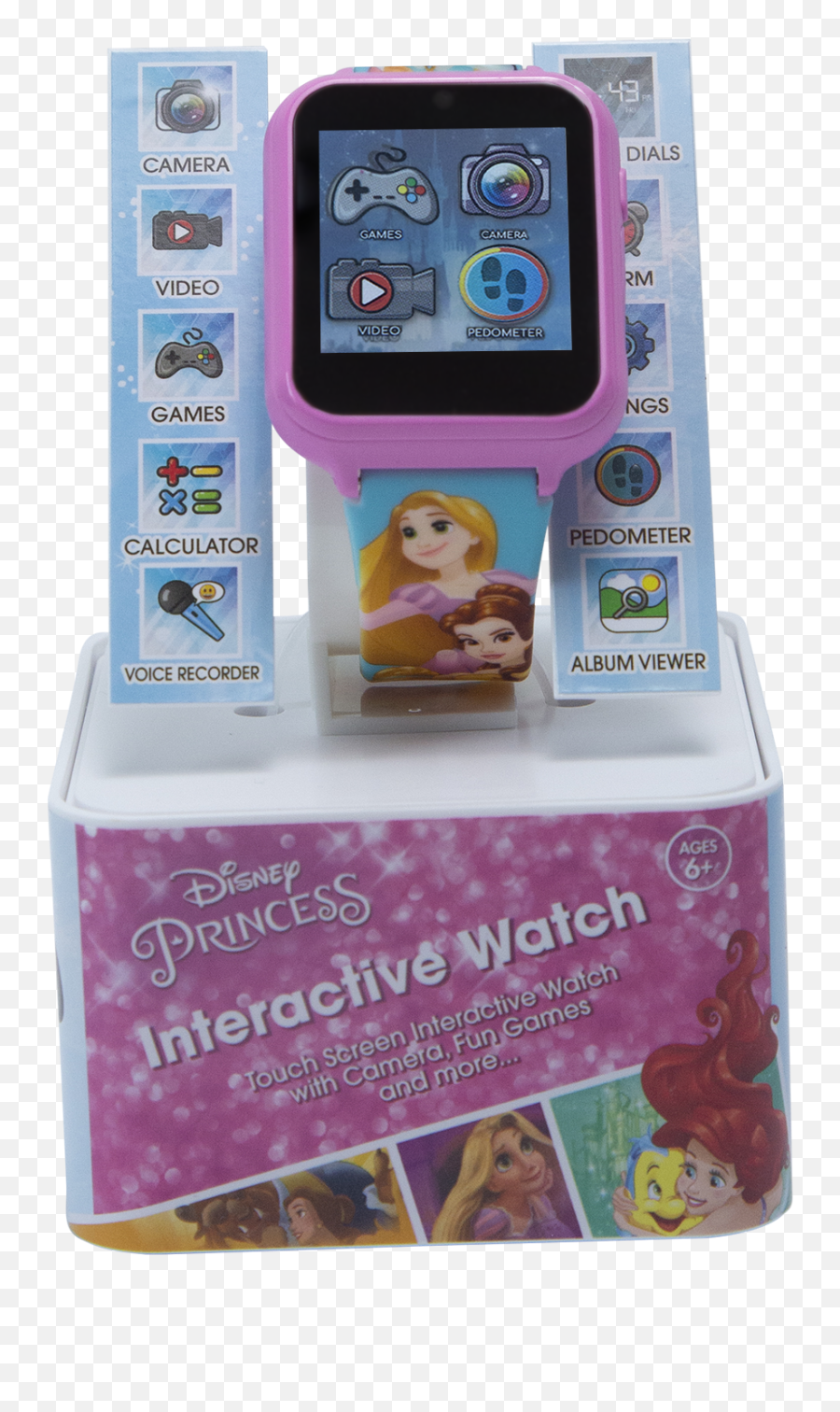 Girlu0027s Official Disney Princess Kidu0027s Touch - Screen Smart Portable Emoji,Game For Emotion Are U In Disney Princess