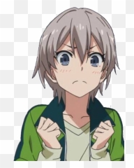 Anime Trap Oregairu Totsuka Saika - Totsuka Oregairu Png Emoji,Trap Emojis Png