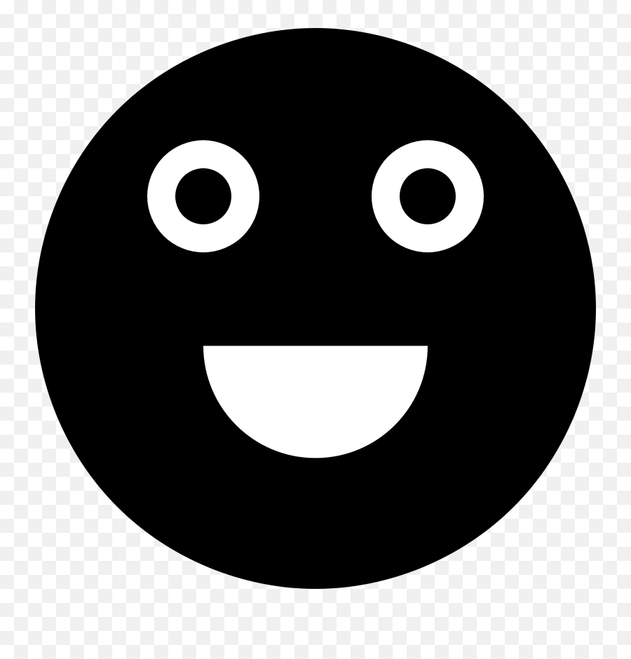 Amazing Collection Of Black Smileys Smiley Symbol - Happy Black Emoji,Cool Emoticons