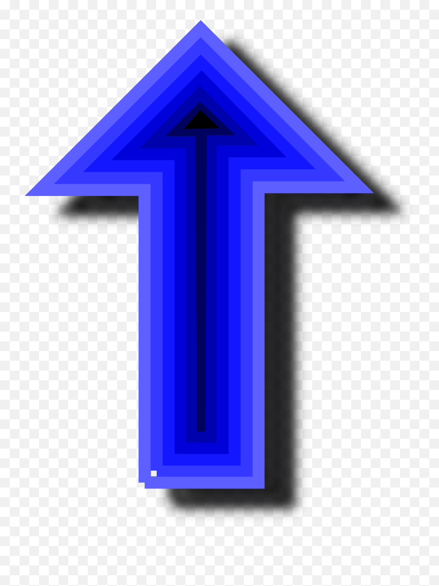Blue Arrow Png Svg Clip Art For Web - Download Clip Art Emoji,Arrow Facing Up Emoji