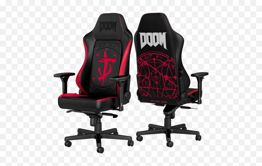Noblechairs Announces The Doom Edition Of The Hero Gaming Chair Emoji,Esports Chair Emoji Function
